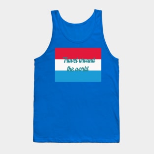 Travel Around the World - Luxembourg Tank Top